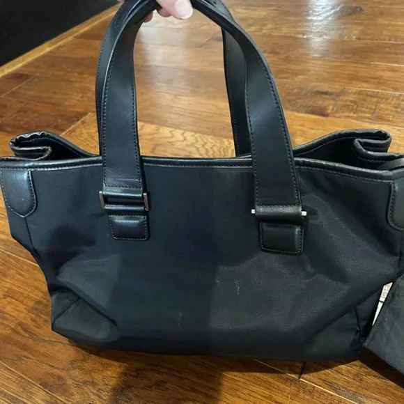 TUMI Nylon and Leather Travel Satchel - Picture 3 of 10